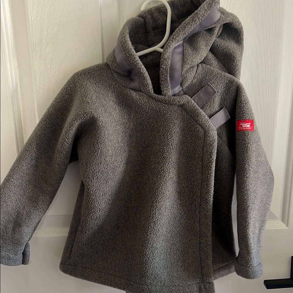 Widgeon Gray Hooded Fleece Jacket